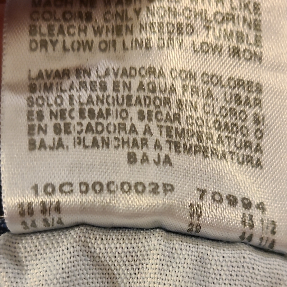 Lee Women's Relaxed Straight Leg Dark Blue Jeans Size 14 Short - Picture 11 of 13